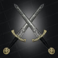 Medieval Cosplay for Larp Crusader Knight Sword Plastic Foam Viking Weapon Props PE Toy Sword